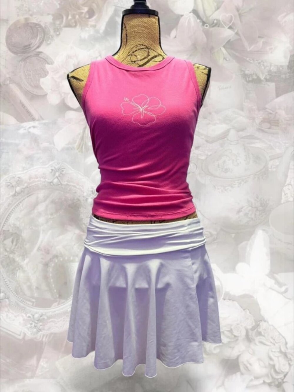 Tank & Mini Skirt Set